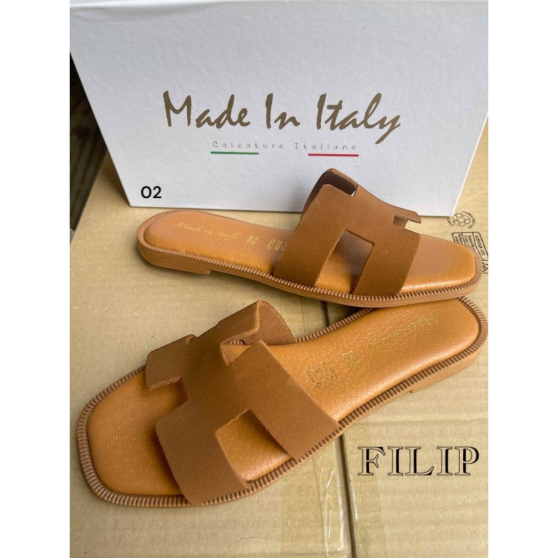 Buty Klapki Damskie (36-41,12par) Kolor Jak na zdzięciu