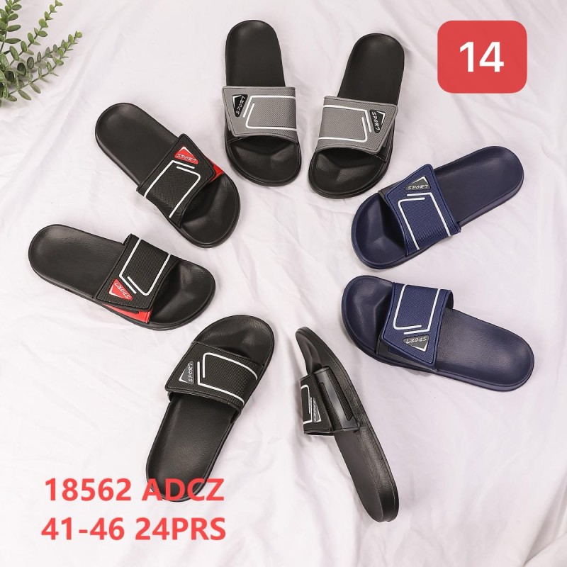 Buty Klapki MĘSKIE (41-46, 24par)Kolor Jak na zdzięciu
