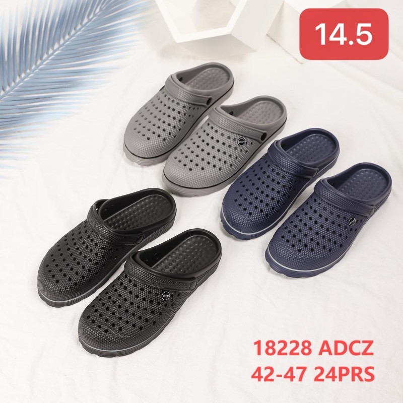 Buty Klapki MĘSKIE (42-47, 24par)Kolor Jak na zdzięciu