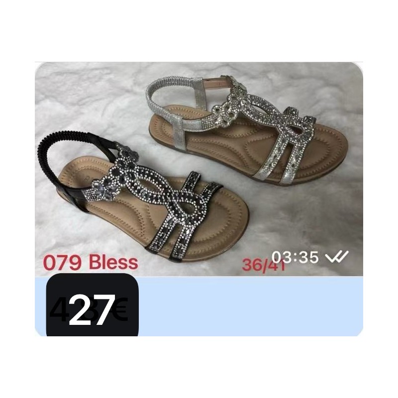 Buty Sandały Damskie (36-41,12par) Kolor Jak na zdzięciu