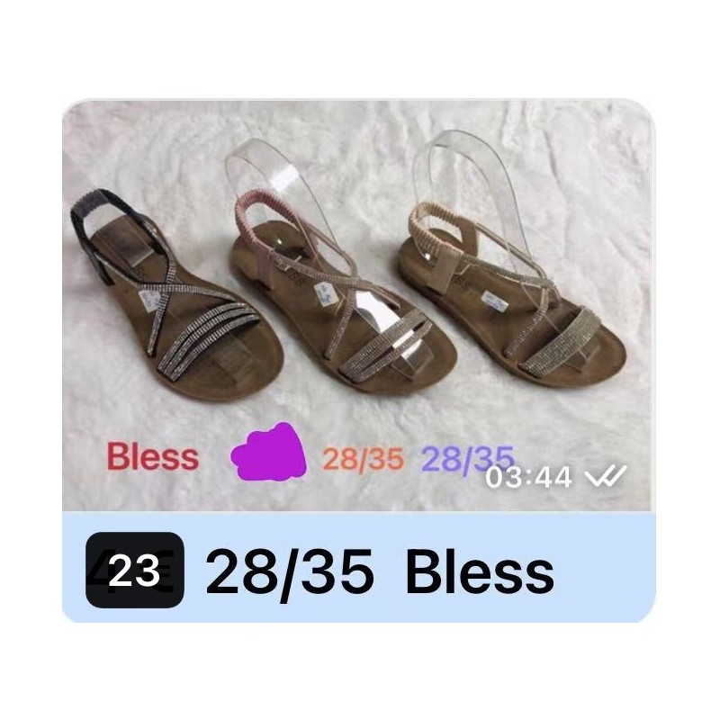Buty Sandały Damskie (36-41,12par) Kolor Jak na zdzięciu