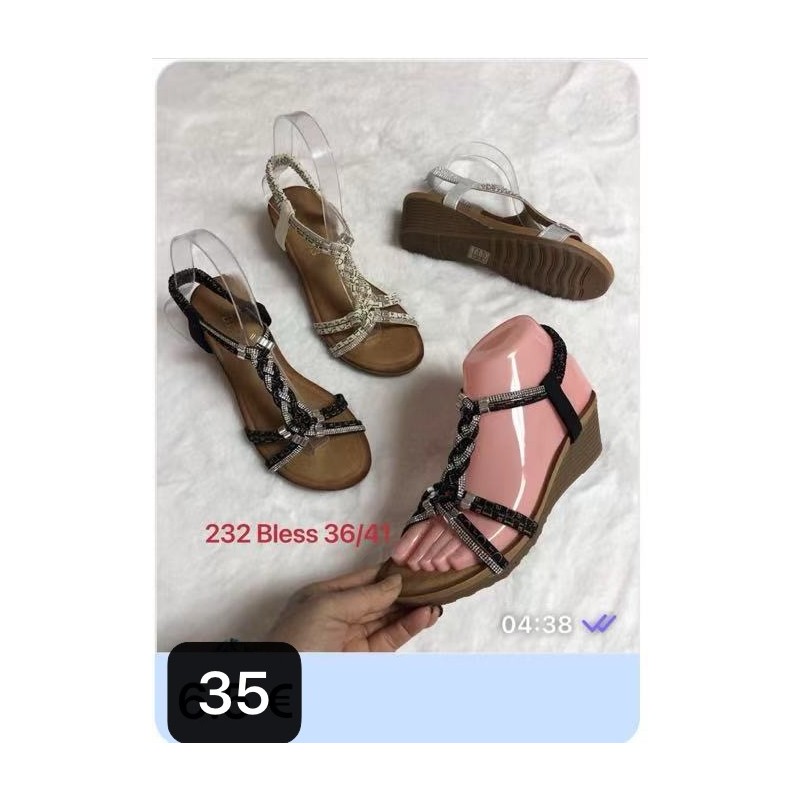 Buty Sandały Damskie (36-41,12par) Kolor Jak na zdzięciu