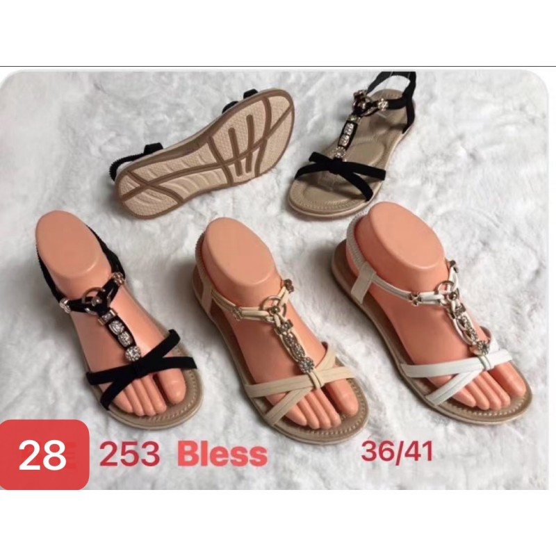 Buty Sandały Damskie (36-41,12par) Kolor Jak na zdzięciu