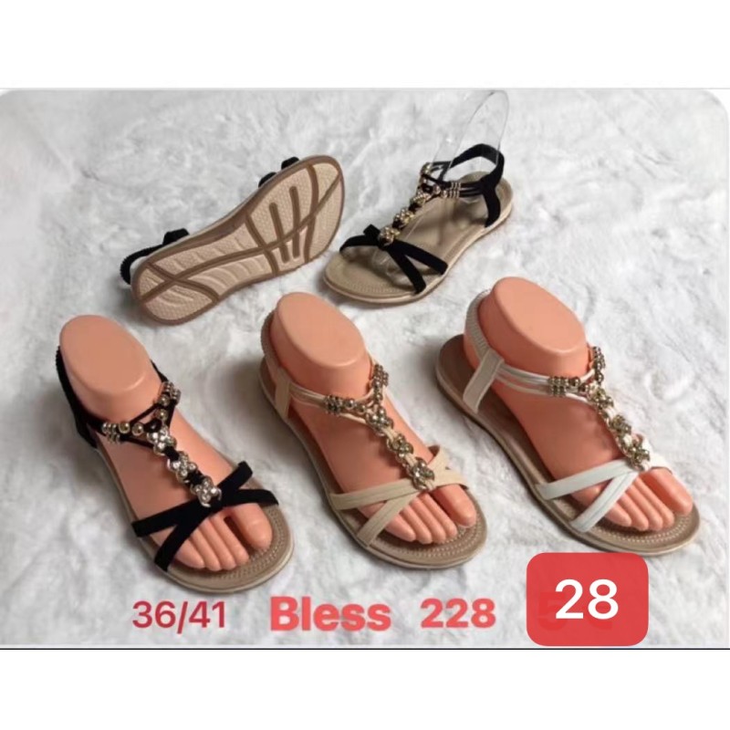 Buty Sandały Damskie (36-41,12par) Kolor Jak na zdzięciu