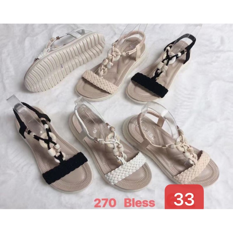 Buty Sandały Damskie (36-41,12par) Kolor Jak na zdzięciu