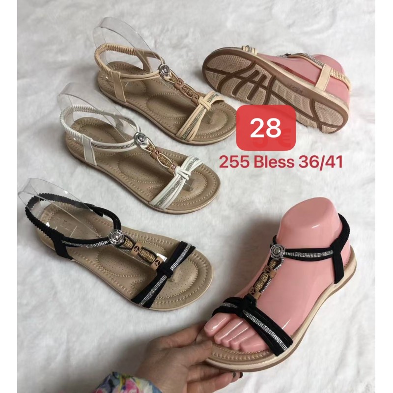 Buty Sandały Damskie (36-41,12par) Kolor Jak na zdzięciu