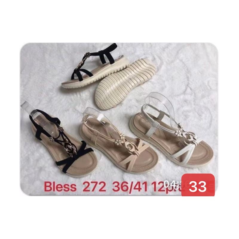 Buty Sandały Damskie (36-41,12par) Kolor Jak na zdzięciu