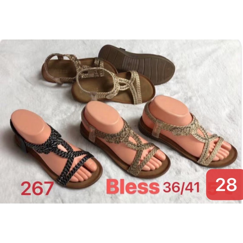 Buty Sandały Damskie (36-41,12par) Kolor Jak na zdzięciu