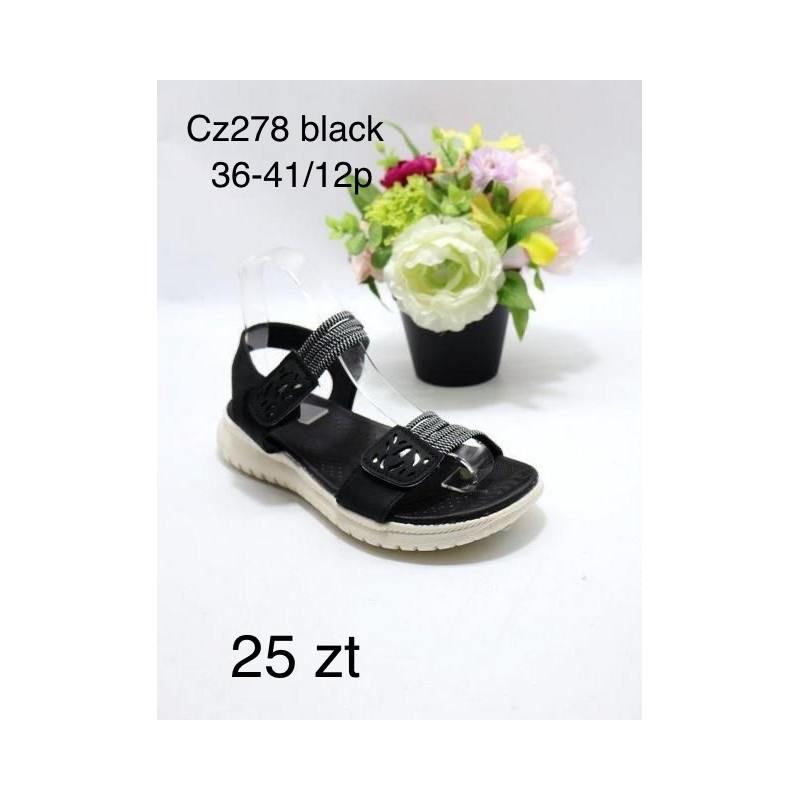 Buty Sandały Damskie (36-41,12par) Kolor Jak na zdzięciu