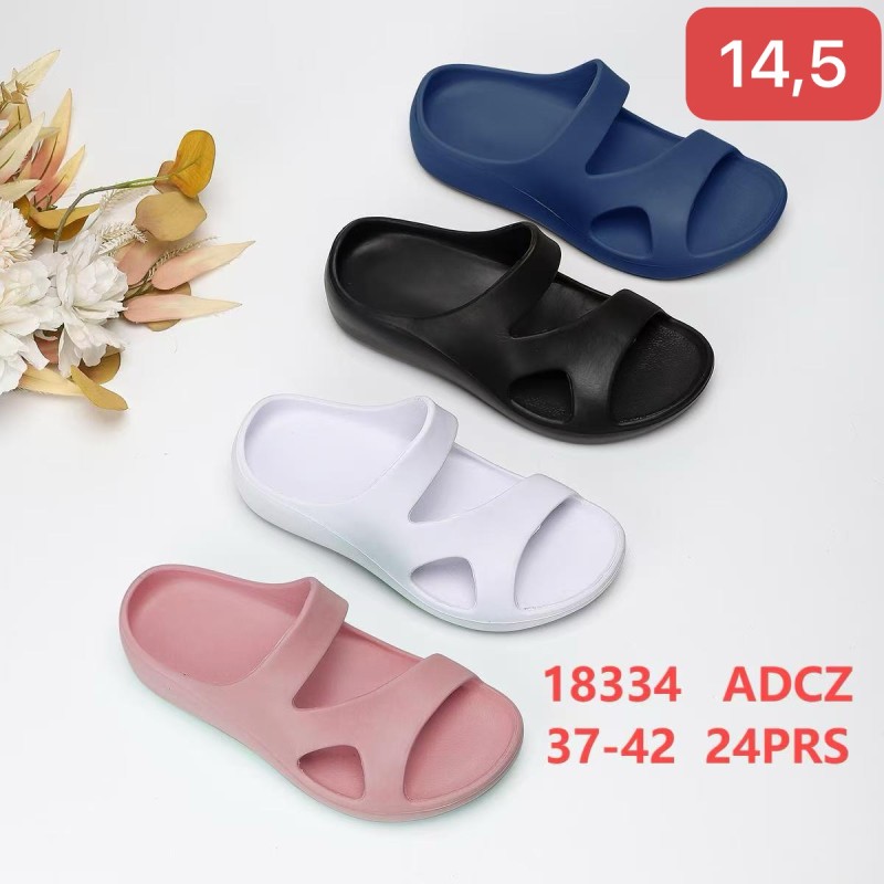 Buty Klapki Damskie (37-42,24par) Kolor Jak na zdzięciu