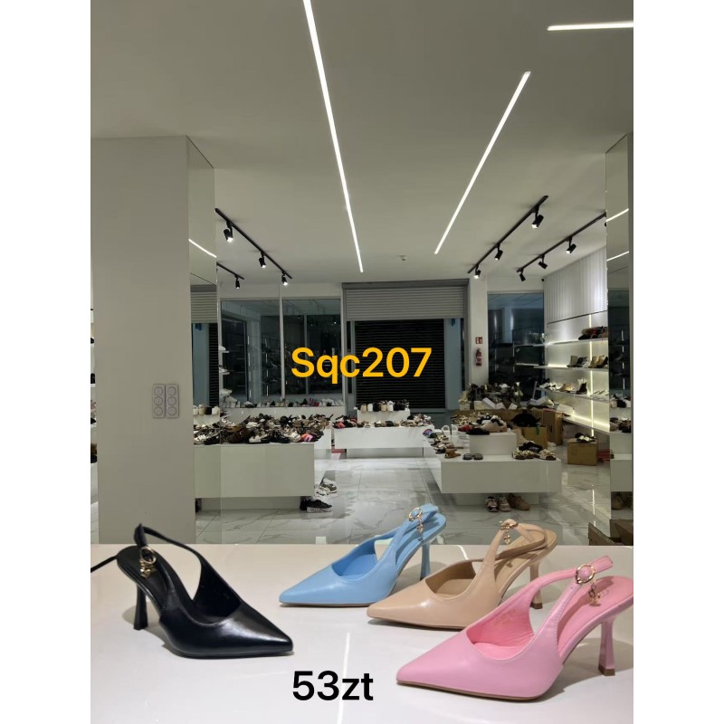 Buty Czołenka Damskie (36-41 ,12par) Kolor Jak na zdzięciu