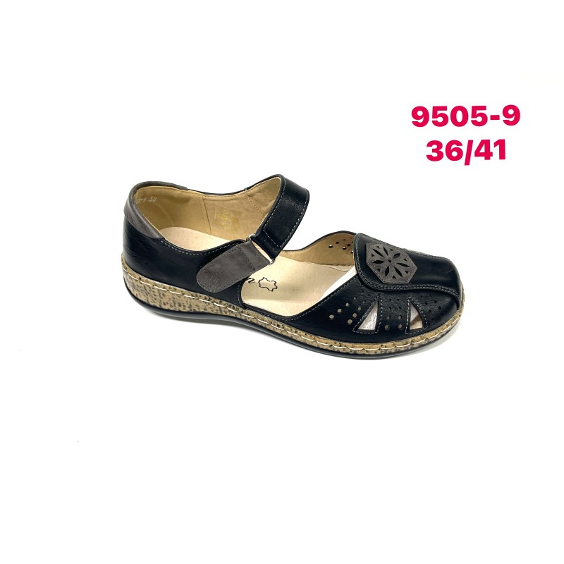 Buty Półbuty Damskie (36-41,12par)Kolor Jak na zdzięciu