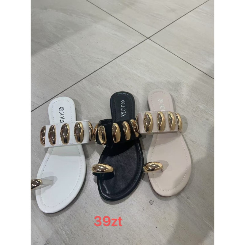 Buty Klapki Damskie (36-41, 12par)Kolor Jak na zdzięciu