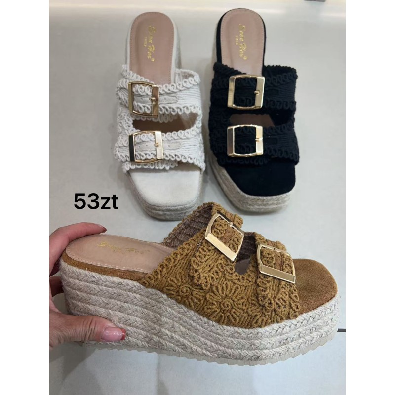 Buty Klapki Damskie (36-41, 12par)Kolor Jak na zdzięciu