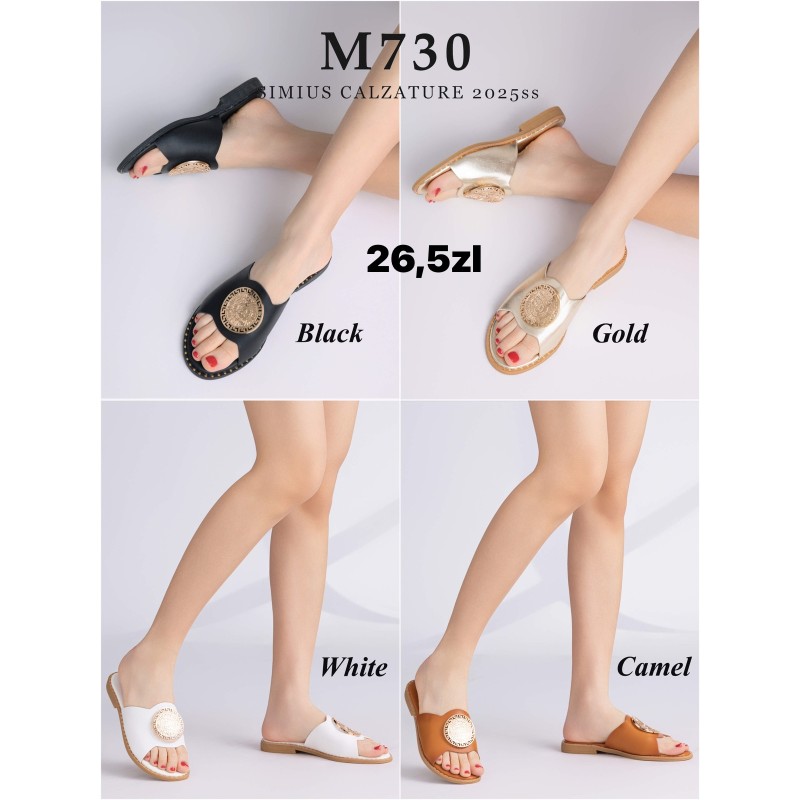 Buty Klapki Damskie (36-41,12par) Kolor Jak na zdzięciu