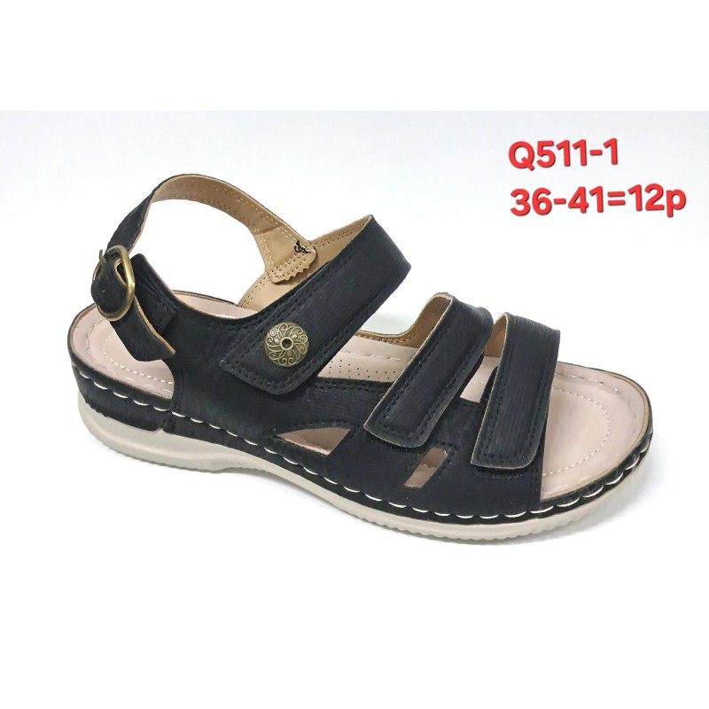 Buty Sandały Damskie (36-41,12par) Kolor Jak na zdzięciu