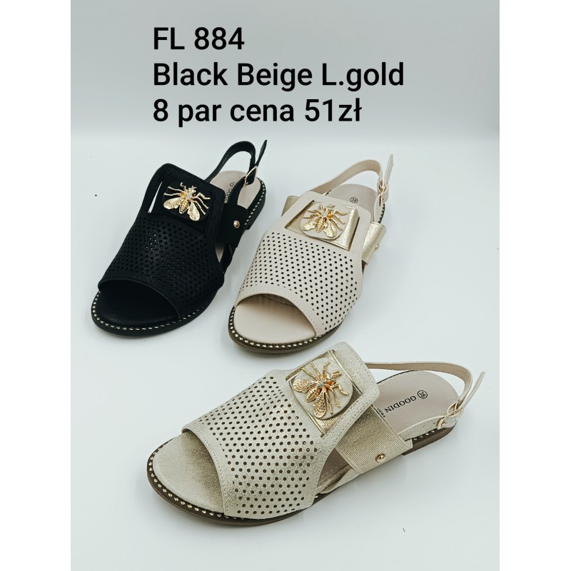 Buty Sandały Damskie (36-41,8par) Kolor Jak na zdzięciu
