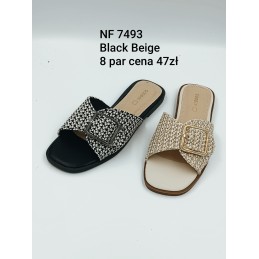 Buty Klapki Damskie...