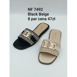 Buty Klapki Damskie...