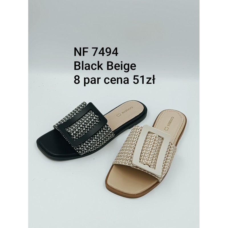 Buty Klapki Damskie (36-41,8par) Kolor Jak na zdzięciu