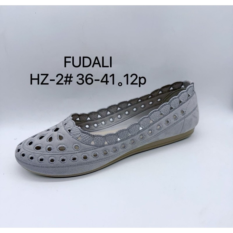 Buty Baleriny Damskie (36-41,12par) Kolor Jak na zdzięciu