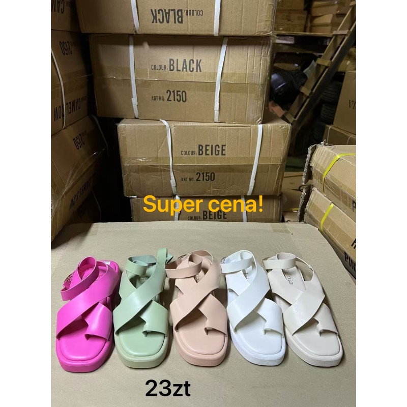 Buty Sandały Damskie(36-41,12par) Kolor Jak na zdzięciu