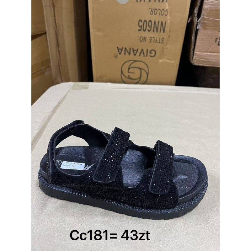 Buty Sandały Damskie(36-41,12par) Kolor Jak na zdzięciu