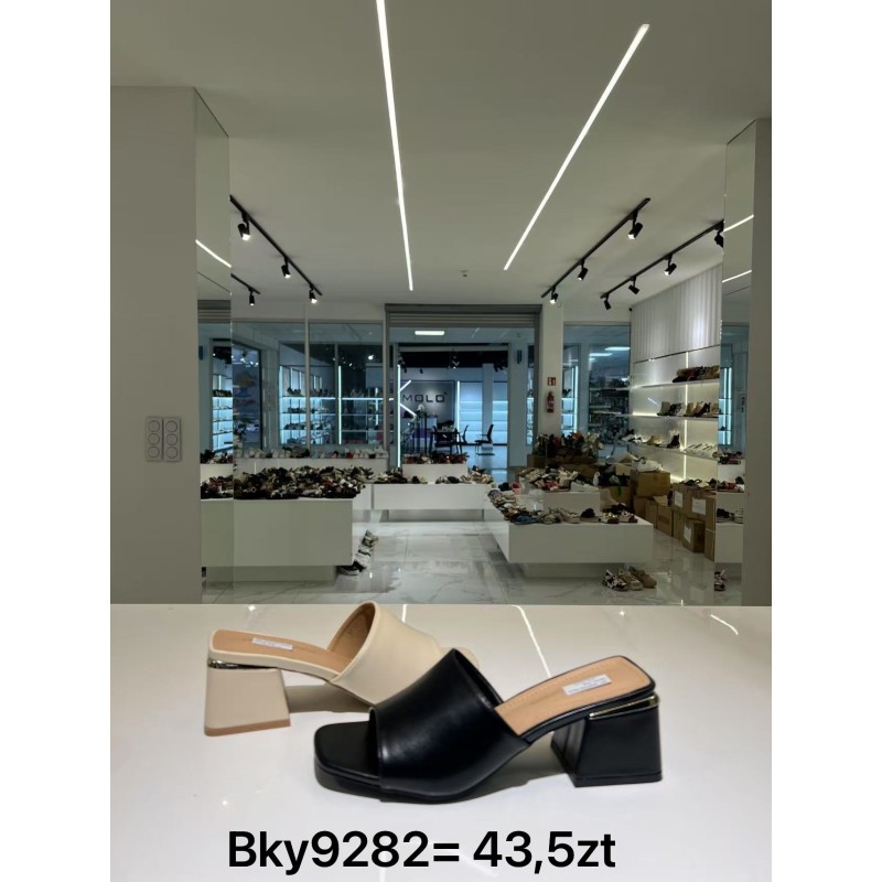 Buty Klapki Damskie (36-41,12par) Kolor Jak na zdzięciu