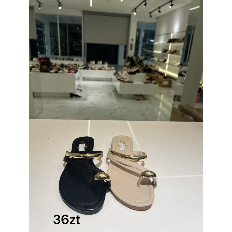Buty Klapki Damskie (36-41,12par) Kolor Jak na zdzięciu