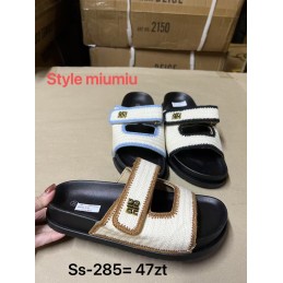 Buty Klapki Damskie...
