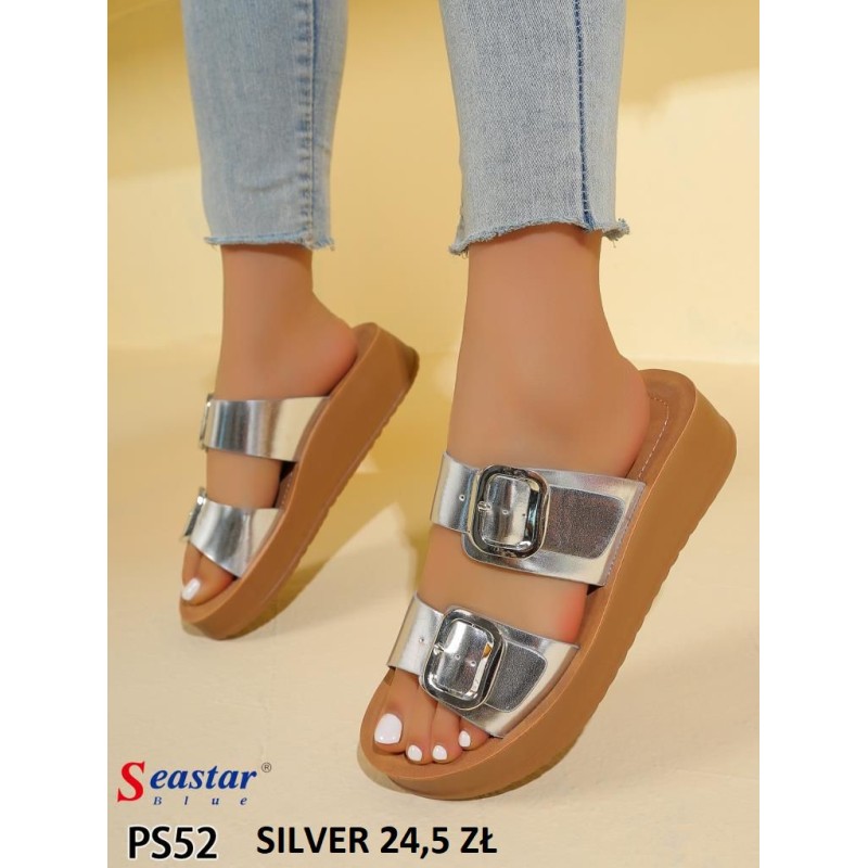 Buty Klapki Damskie (36-41,12par) Kolor Jak na zdzięciu
