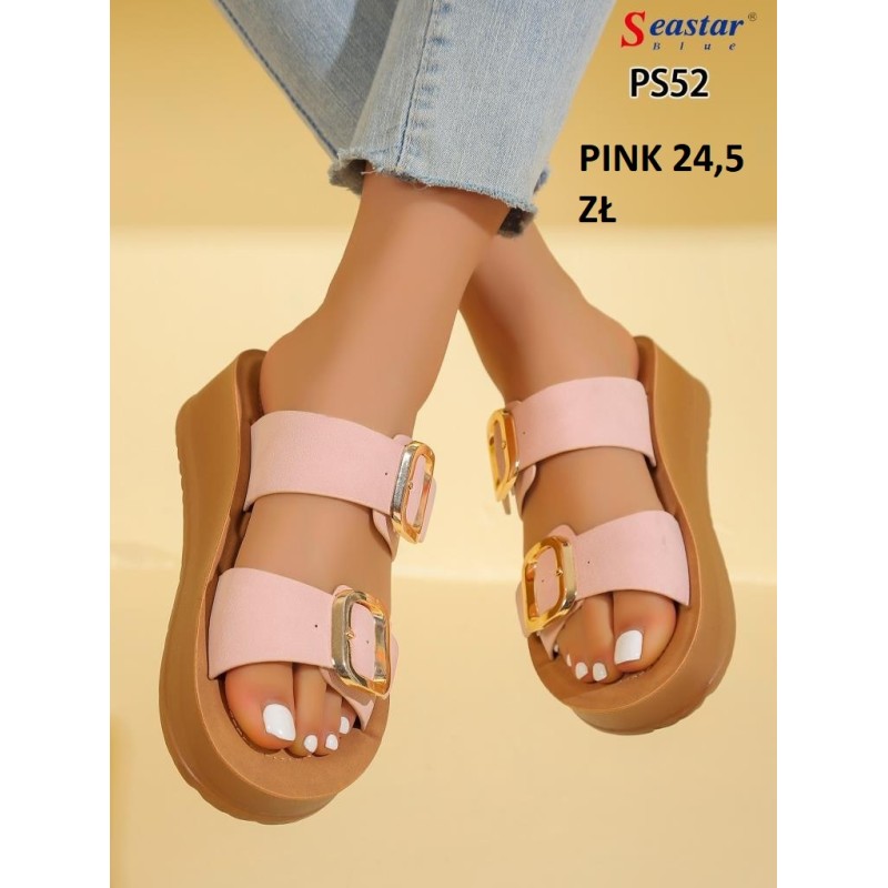 Buty Klapki Damskie (36-41,12par) Kolor Jak na zdzięciu