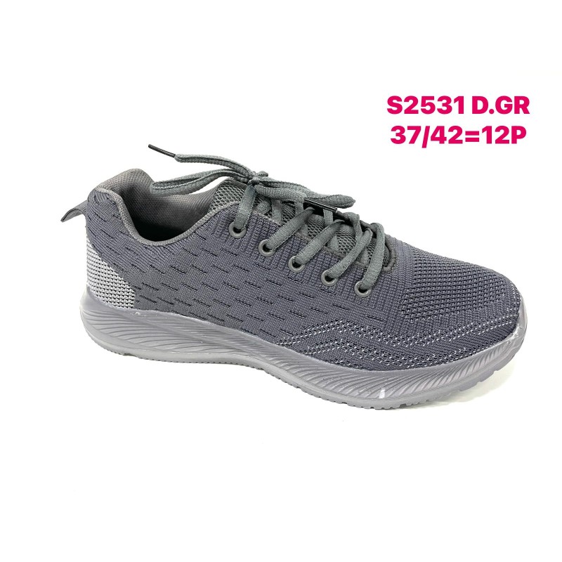 Buty Sportowe Damskie (37-42,12par)Kolor Jak na zdzięciu