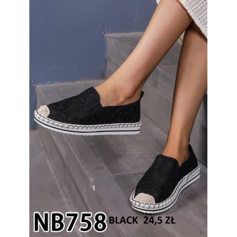 Buty Półbuty Damskie (36-41,12par) Kolor Jak na zdzięciu