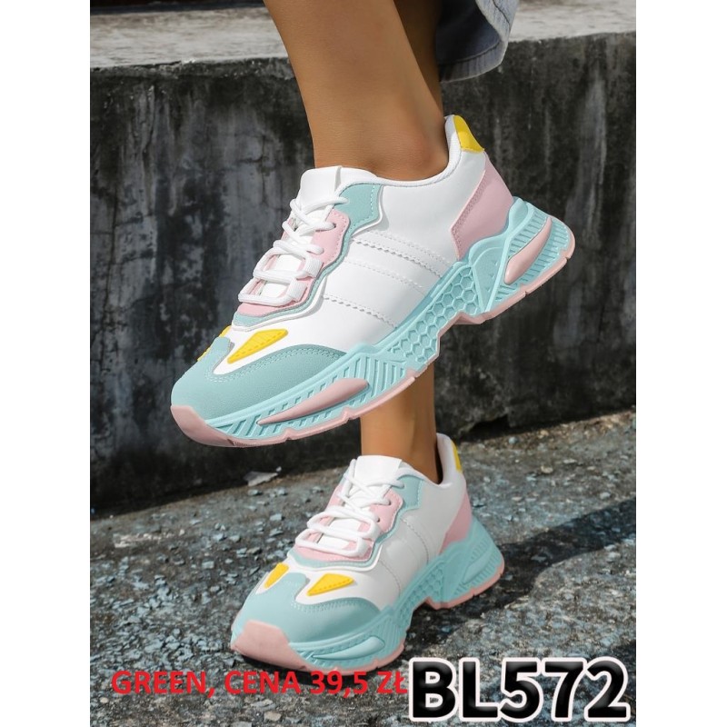 Buty Sportowe Damskie(36-41,12par) Kolor Jak na zdzięciu