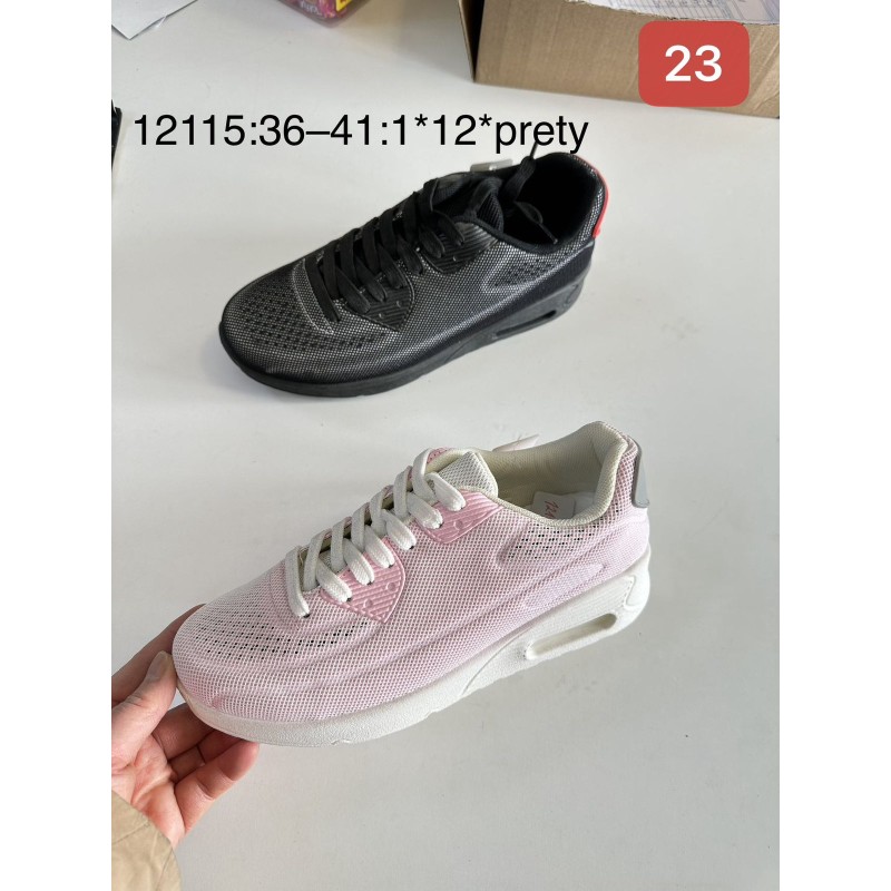 Buty Sportowe Damskie(36-41,12par) Kolor Jak na zdzięciu