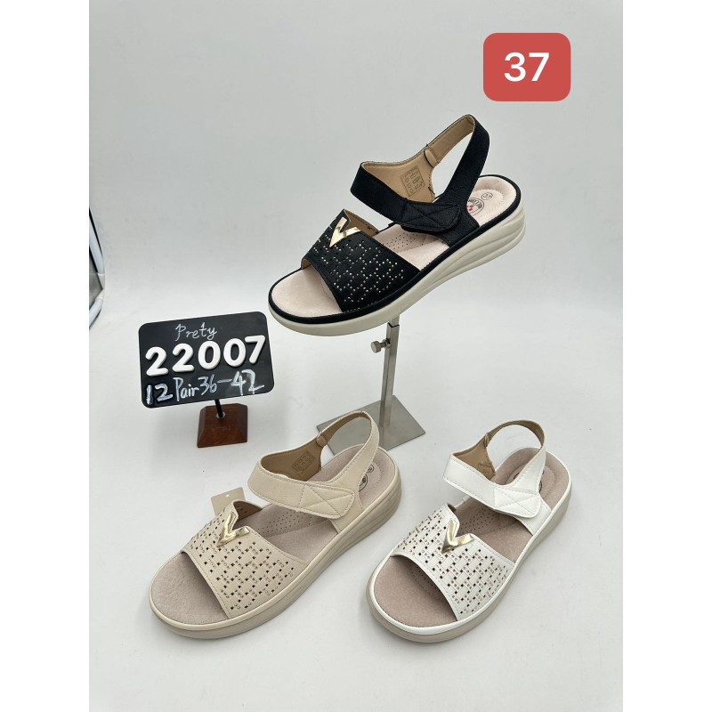 Buty Sandały Damskie (36-41,12par) Kolor Jak na zdzięciu