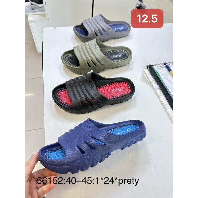 Buty Klapki Damskie (40-45,24par) Kolor Jak na zdzięciu