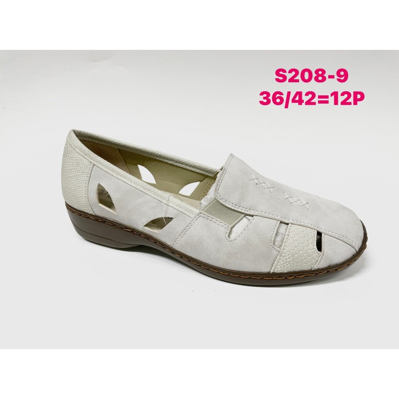 Buty Półbuty Damskie (36-42,12par) Kolor Jak na zdzięciu