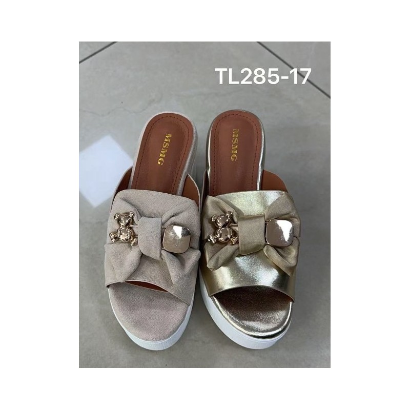 Buty Klapki Damskie(36-41,12par) Kolor Jak na zdzięciu