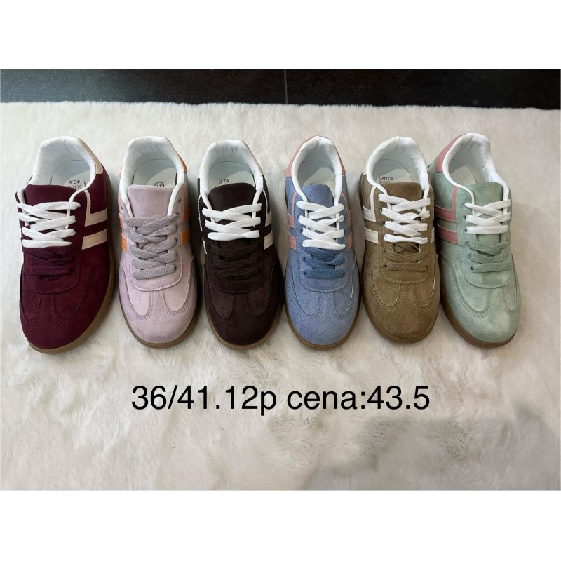 Buty Sportowe Damskie (36-41,12par) Kolor Jak na zdzięciu