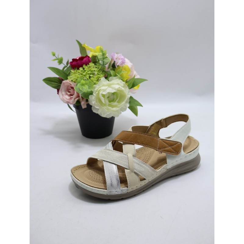 SANDAŁY DAMSKIE. Size: 36/42 (12 par/paczka) Kolor jak na zdzięciu