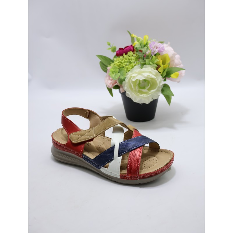SANDAŁY DAMSKIE. Size: 36/42 (12 par/paczka) Kolor jak na zdzięciu