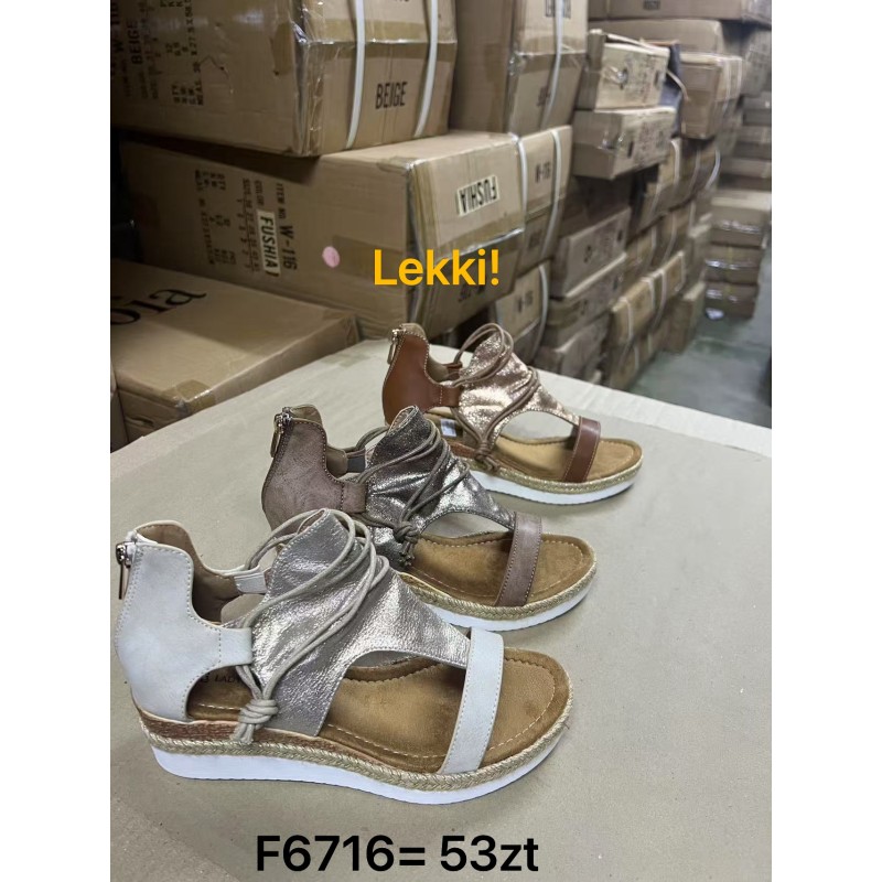 Buty Sandały Damskie (36-41,12par) Kolor Jak na zdzięciu