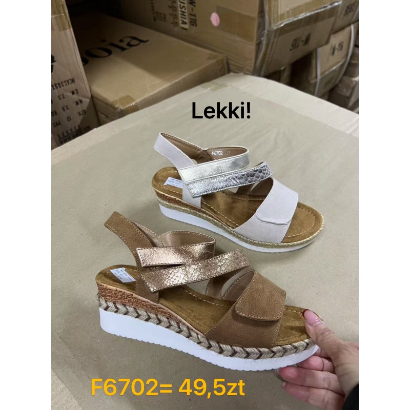 Buty Sandały Damskie (36-41,12par) Kolor Jak na zdzięciu