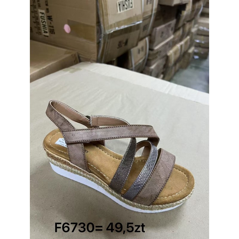Buty Sandały Damskie (36-41,12par) Kolor Jak na zdzięciu