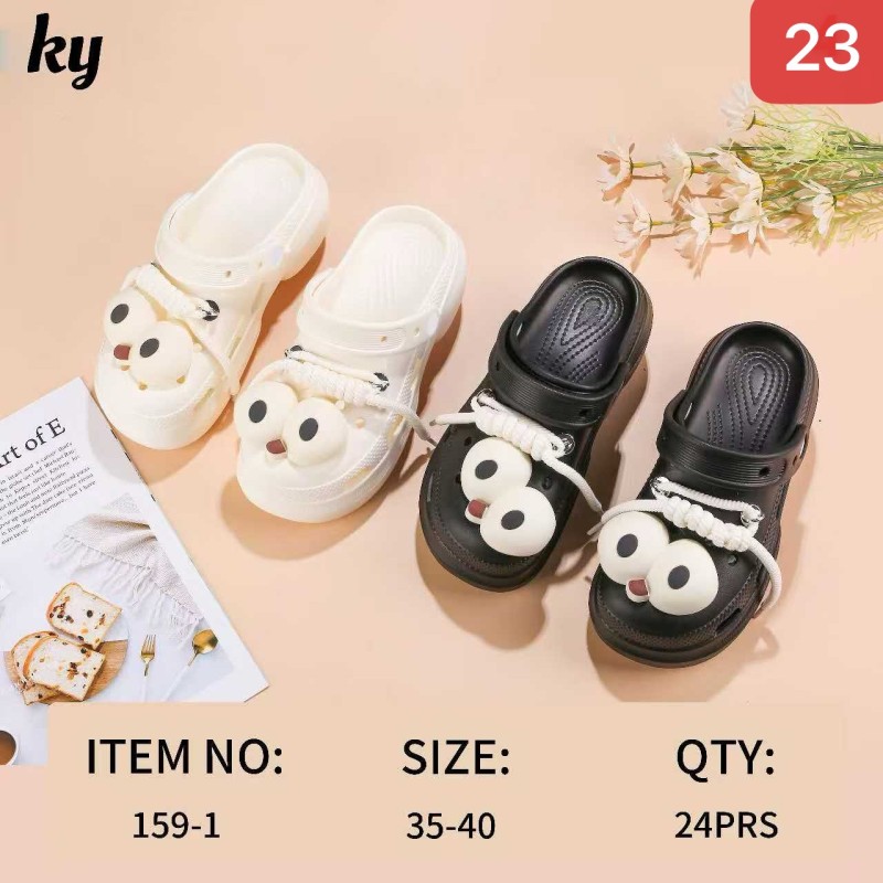 Buty Klapki Damskie (35-40,24par) Kolor Jak na zdzięciu