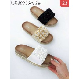 Buty Klapki Damskie...