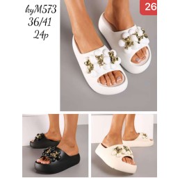 Buty Klapki Damskie...