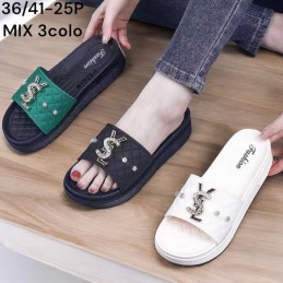 Buty Klapki Damskie...